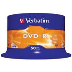 Discuri VERBATIM DVD-R 4,7GB 16x Cake 50 pcs