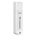 USB Flash Drive TRANSCEND JetFlash 370 32GB , White